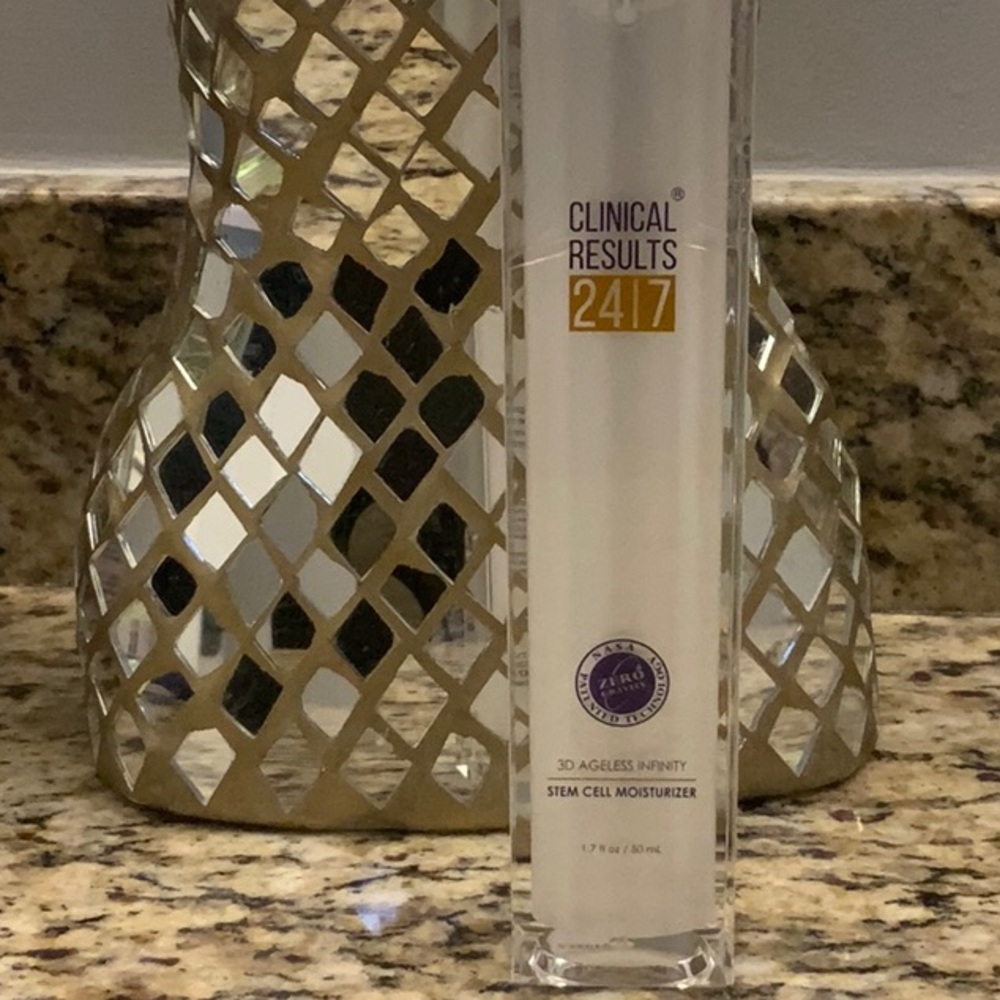 Clinical Results NASA 3D Ageless Infinity Stem Cell Moisturizer.